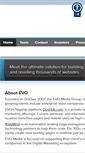 Mobile Screenshot of evomediagroup.com